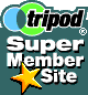 Tripod Super Member Site Award presented to Linda Bowser for Totallyhip.org